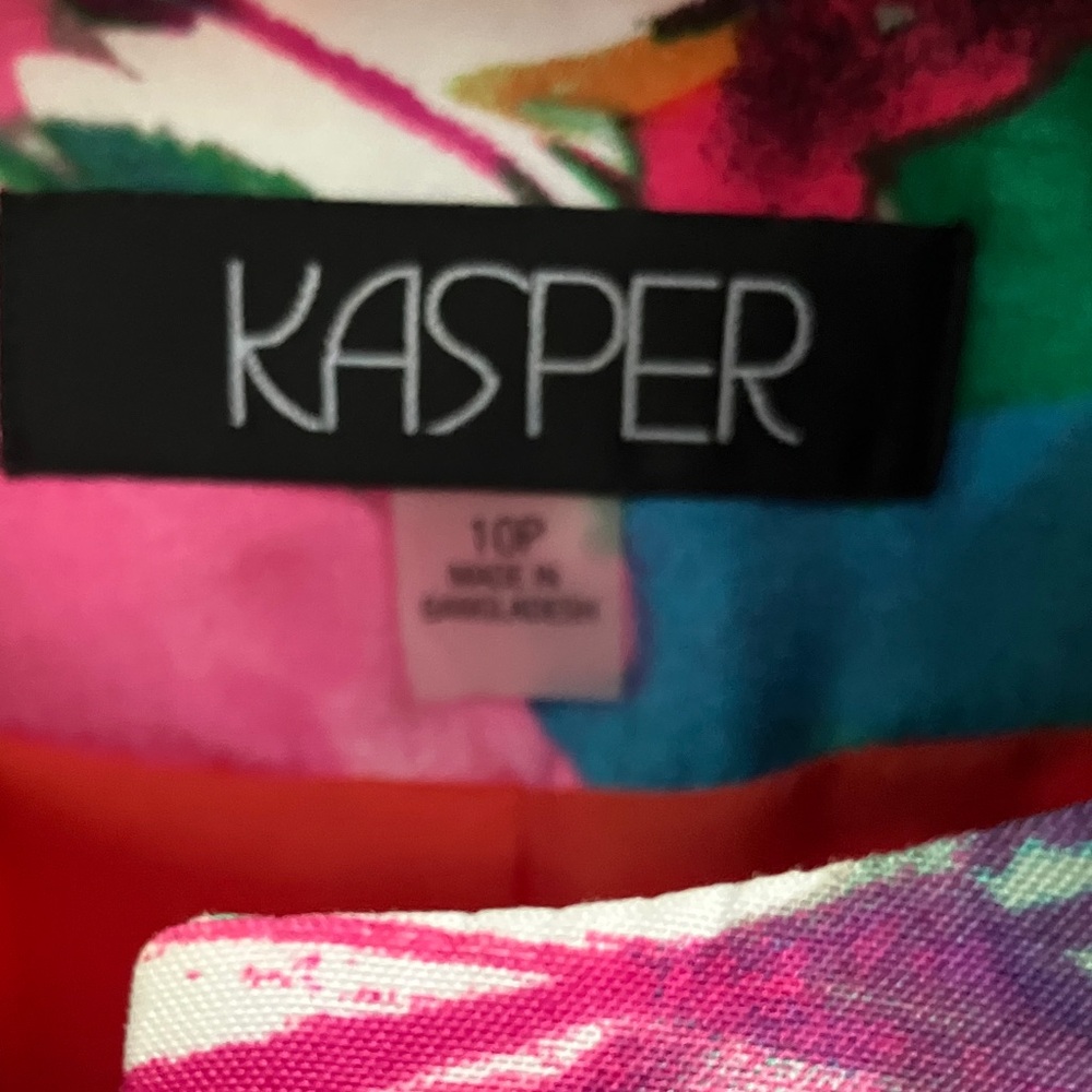 Kasper Multicolor Abstract Jacket - image 2